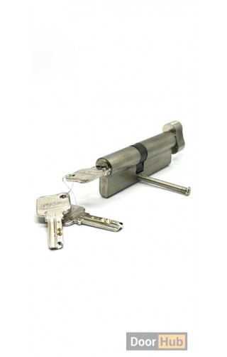 40 Key 50 Thumb Turn Cylinder Silver – Developer-Grade Door Hardware UAE